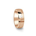 Zlatý dámsky snubný prsteň DF 01/D z ružového zlata, s briliantom
