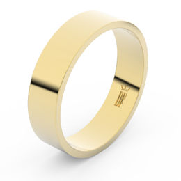 Zlatý snubní prsten FMR 1G55 ze žlutého zlata