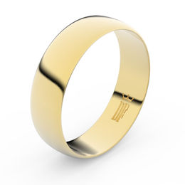 Zlatý snubní prsten FMR 9A60 ze žlutého zlata