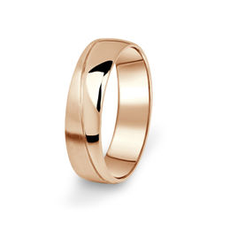 Prsten snubní Danfil DF01/P růžové zlato
