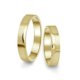 Snubní prsteny ze žlutého zlata, pár - 15