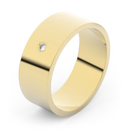 Zlatý snubní prsten FMR 1G70 ze žlutého zlata, S1