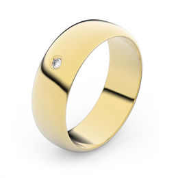 Zlatý snubní prsten FMR 3A60 ze žlutého zlata, S1