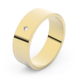 Zlatý snubný prsteň FMR 1G60 zo žltého zlata, S2
