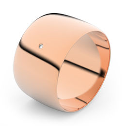 Zlatý snubní prsten FMR 9C110 z růžového zlata, S2