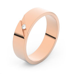 Zlatý snubní prsten FMR 1G50 z růžového zlata, S9