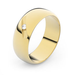 Zlatý snubní prsten FMR 3B65 ze žlutého zlata, S9
