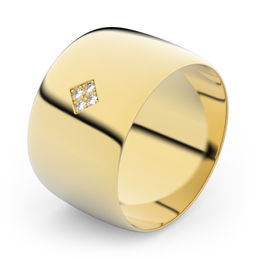 Zlatý snubní prsten FMR 9C110 ze žlutého zlata, S15