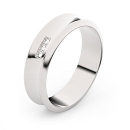 Zlatý snubní prsten FMR 5A50 z bílého zlata, S16