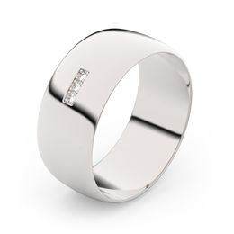 Zlatý snubní prsten FMR 9B80 z bílého zlata, S16