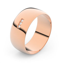 Zlatý snubní prsten FMR 9B80 z růžového zlata, S16