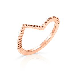 Zlatý dámský prsten DLR 4835 z růžového zlata