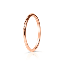 Zlatý dámský prsten DLR 4877 z růžového zlata