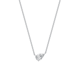 Dámský náhrdelník DF 6469, bílé zlato, s laboratorním diamantem o váze 1.50 ct VS1/F