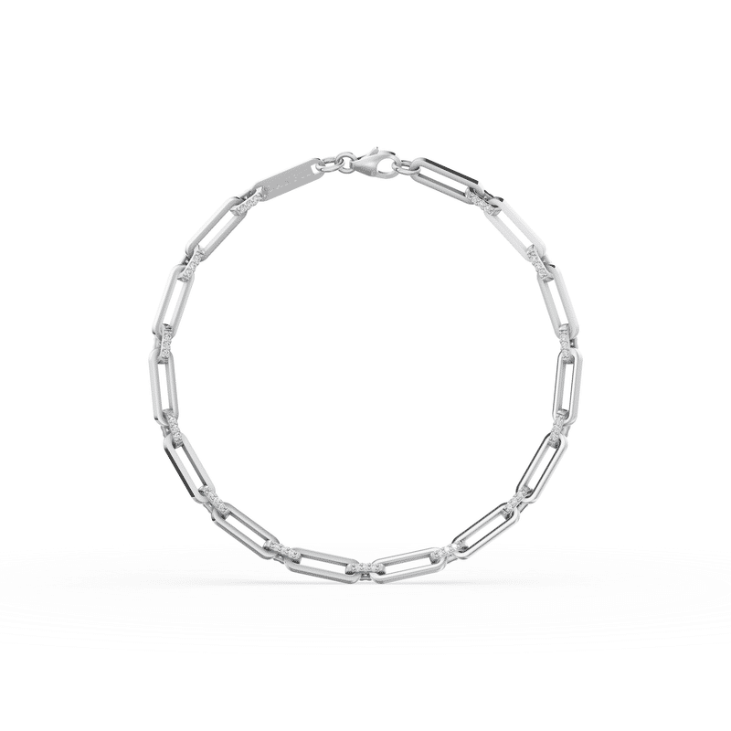 Dámský náramek DF 5755 z bílého zlata, s brilianty