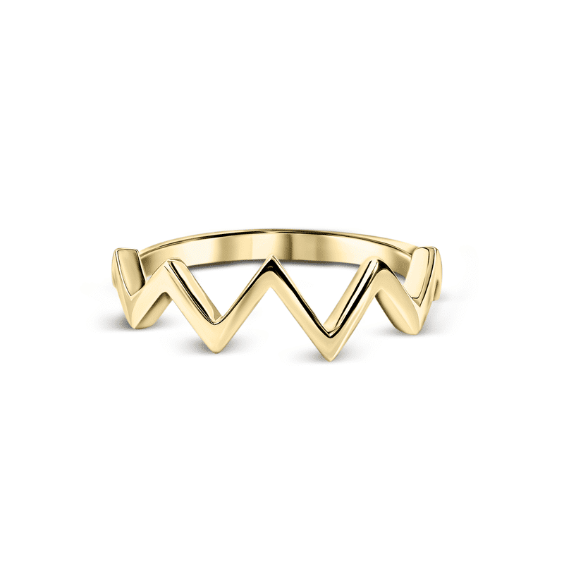 Zlatý dámský prsten DLR 4997 ze žlutého zlata 57