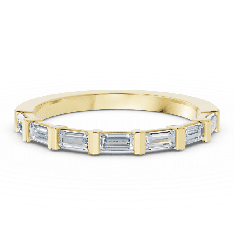 Zlatý prsten DF 6622 ze žlutého zlata, s lab-grown diamanty o celkové váze 0.581 ct 70